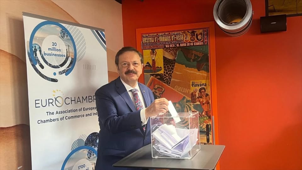 TOBB Başkanı Hisarcıklıoğlu, Eurochambres Başkan Vekilliğine Yeniden Seçildi
