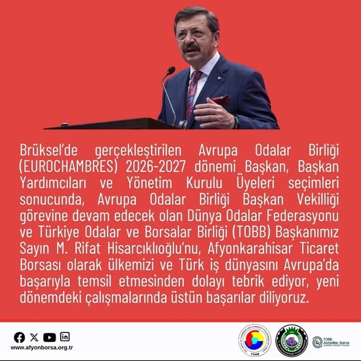 Afyonkarahisar Ticaret Borsası Başkanı Mehmet Mühsürler'in Gündemdeki Rolü