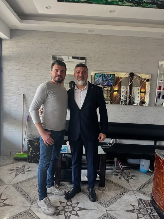 Afyonkarahisar'da Berberler ve Kuaförler Odası Meslektaş Ziyaretlerini Sürdürüyor