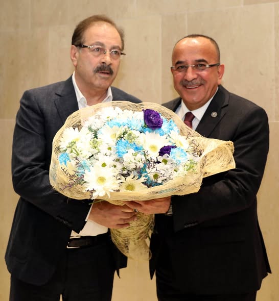 Dinar Esnaf ve Sanatkarlar Odası Başkanı Sabri Can, TESKOMB Başkanlar Meclisi Toplantısı İçin Antalya'da