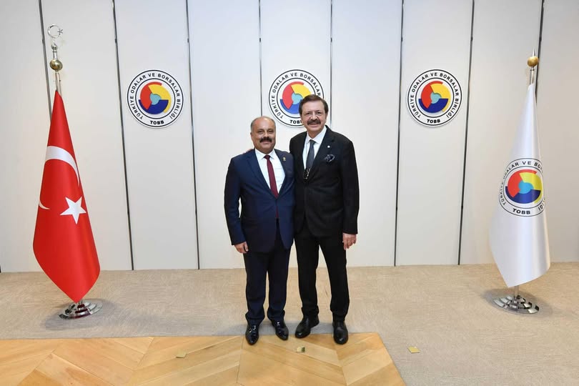 Dinar TSO Başkanı Veli Özcan'dan TOBB Başkanı Hisarcıklıoğlu'na Doğum Günü Mesajı