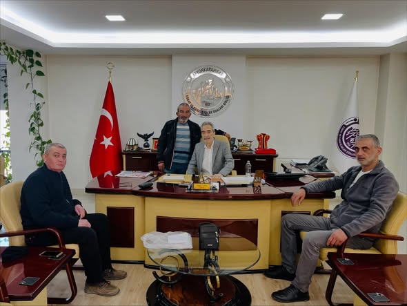 Dinar Esnafından Afyonkarahisar Esnaf Birliği'ne Ziyaret