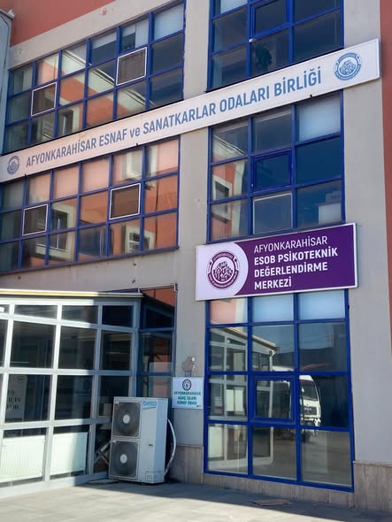 Afyonkarahisar'da Esnafa Psikoteknik Testi Kolaylığı