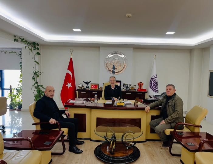 Afyonkarahisar ESOB Başkanı Cengiz Üstün, Kasaplar Odası Başkanı ve İmza Emlak Sahibini Makamında Ağırladı