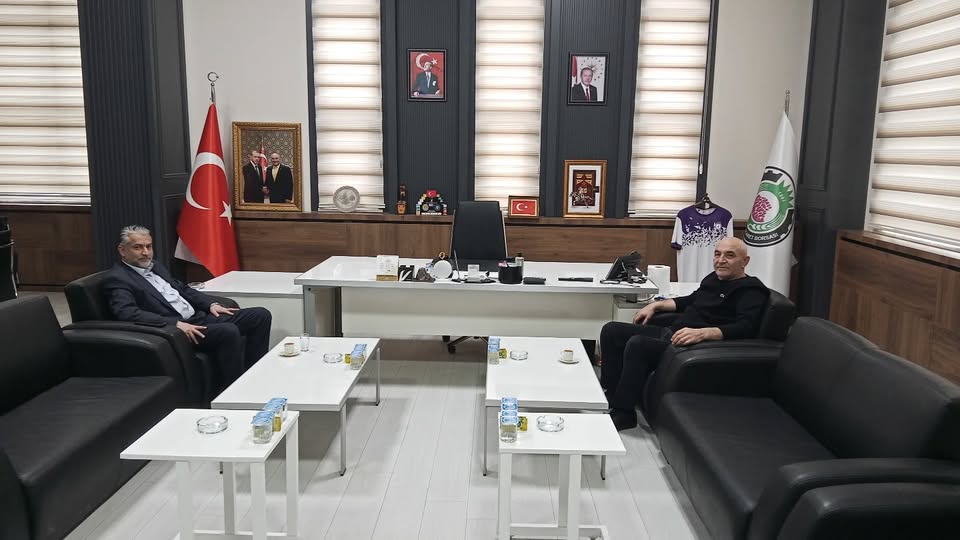Afyonkarahisar Ticaret Borsası Başkanı Mehmet Mühsürler, İş İnsanı Galip Şanlı'yı Ağırladı