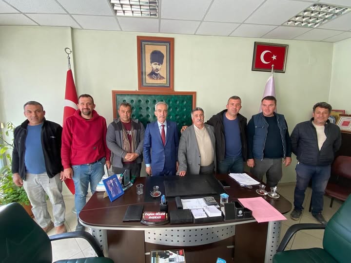 Afyonkarahisar Esnaf Birliği Başkanı Çay Esnaf Odası'nı Ziyaret Etti