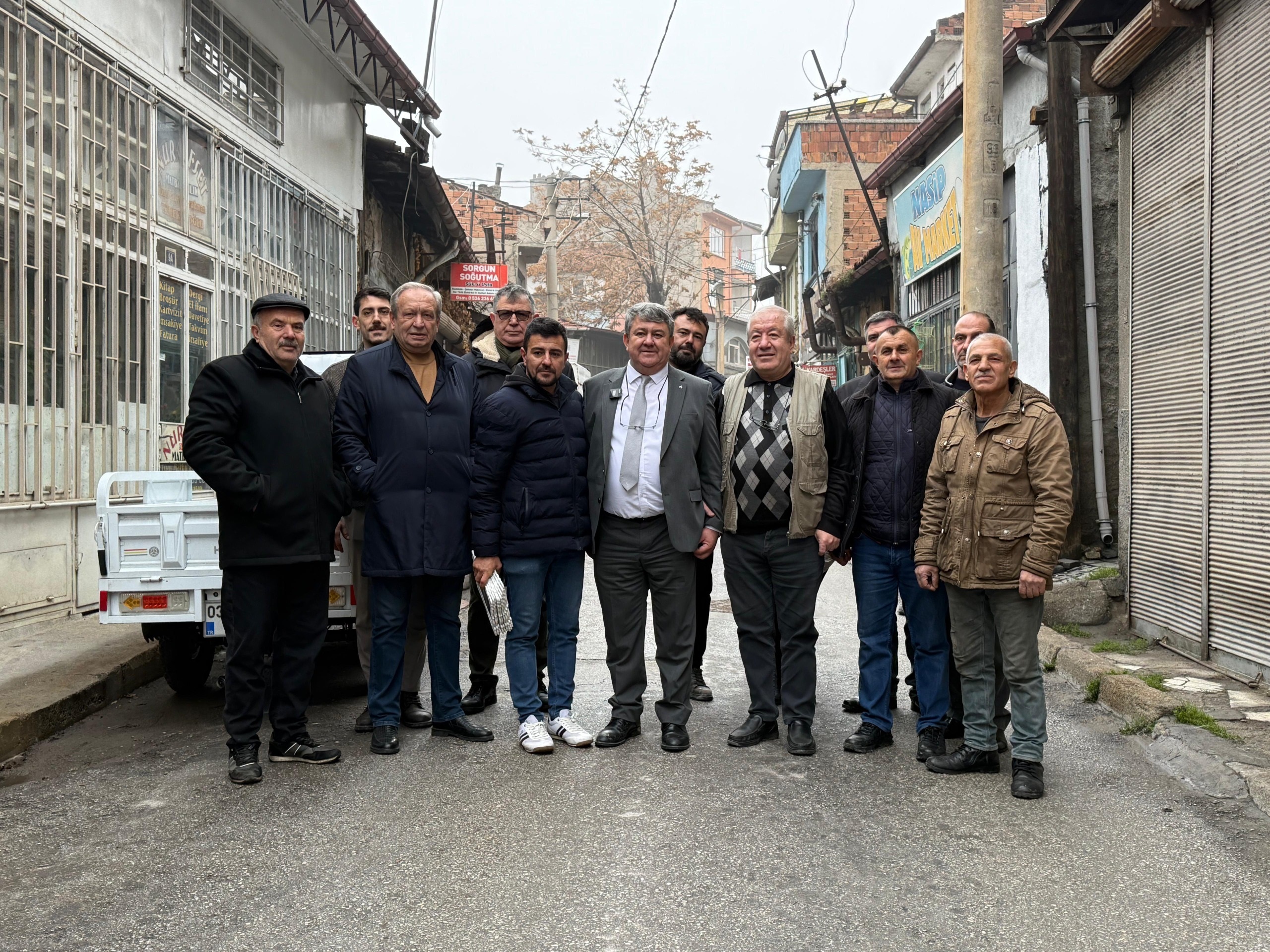 MADENİ SANATKARLAR ESNAF ODASI BAŞKAN ADAYI DİLEK’TEN ESNAF ZİYARETİ