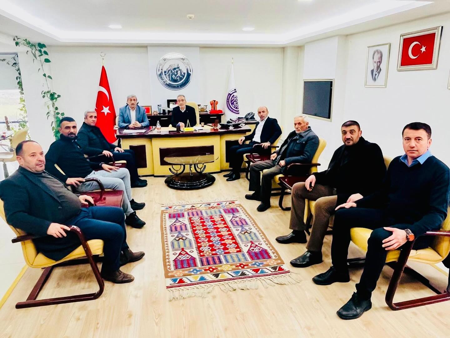 Cengiz Üstün Başkanlığında Esnaf Odaları Birliği’nde istişare toplantısı