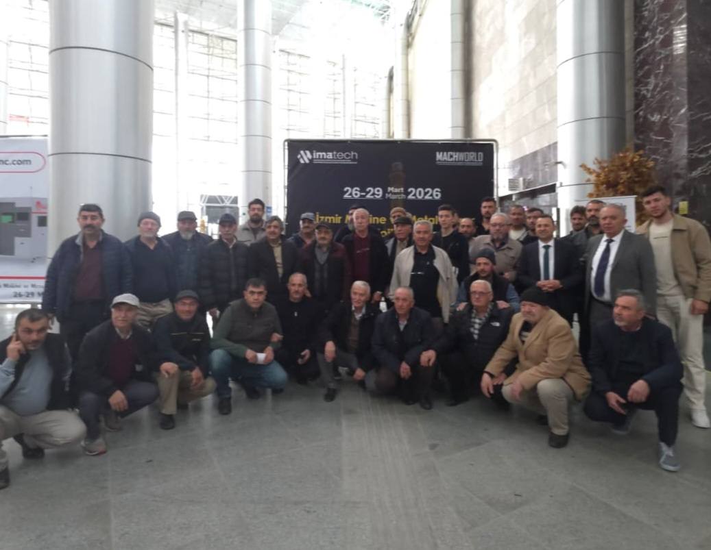 Bolvadin Esnaf ve Sanatkarlar Odası Üyeleri İzmir IMATECH Metal Fuarında