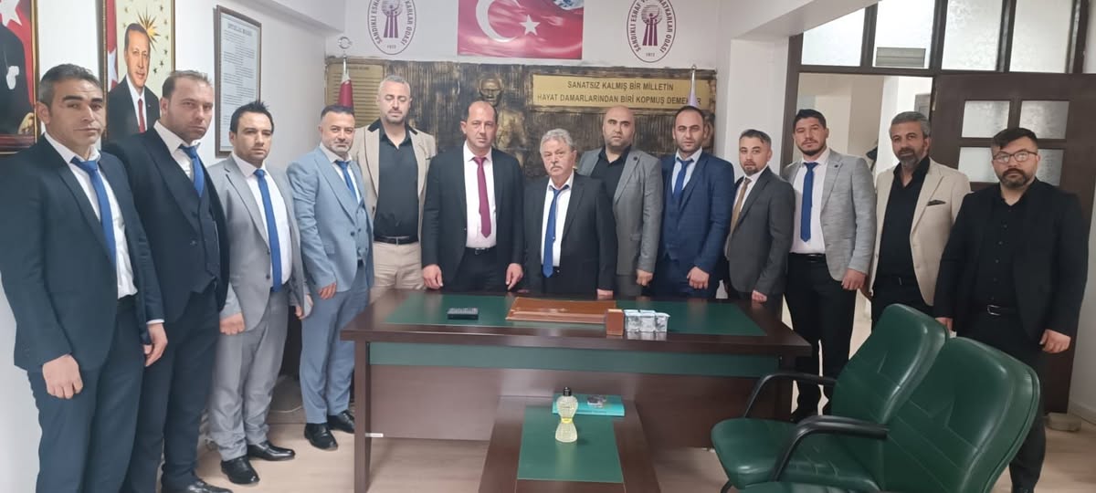Sandıklı Esnaf ve Sanatkârlar Odası’nda Yeni Yönetim Göreve Başladı
