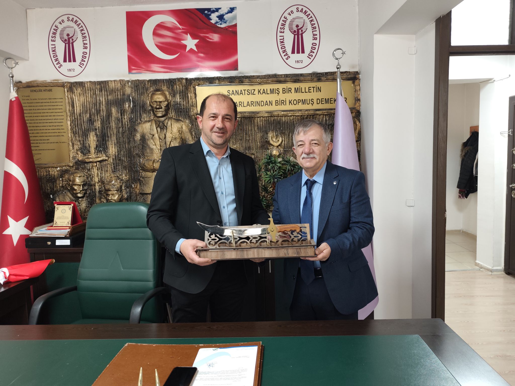 Sandıklı Esnaf ve Sanatkârlar Odası’na Hayırlı Olsun Ziyaretleri