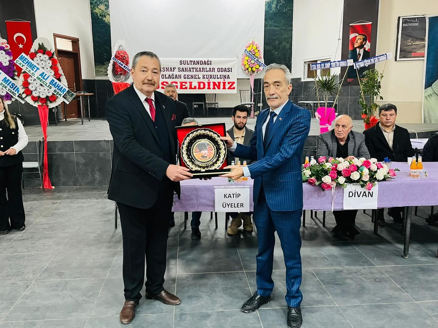 Sultandağı Esnaf ve Sanatkârlar Odası’nda Bilal Şeker Yeniden Seçildi